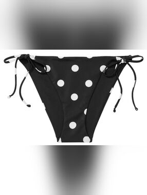 XXL VS Swim Side Tie Cheeky Bikini Bottom Dot